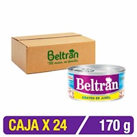 Grated De Jurel Beltran En Agua Y Sal 170Gr Caja X 24 Uni.